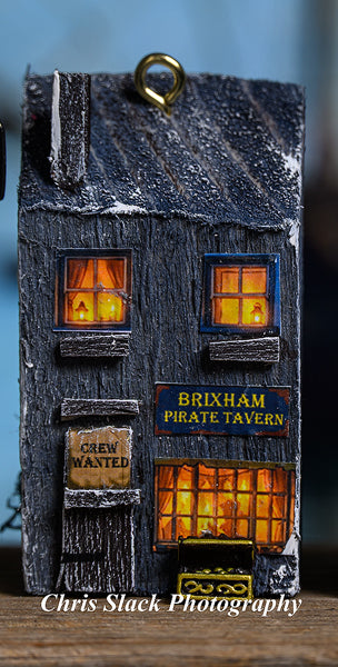 Handmade wooden Brixham Pirate Cottages 3
